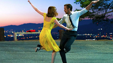 La-la-land-film still with Emma Stone and Ryan Gosling