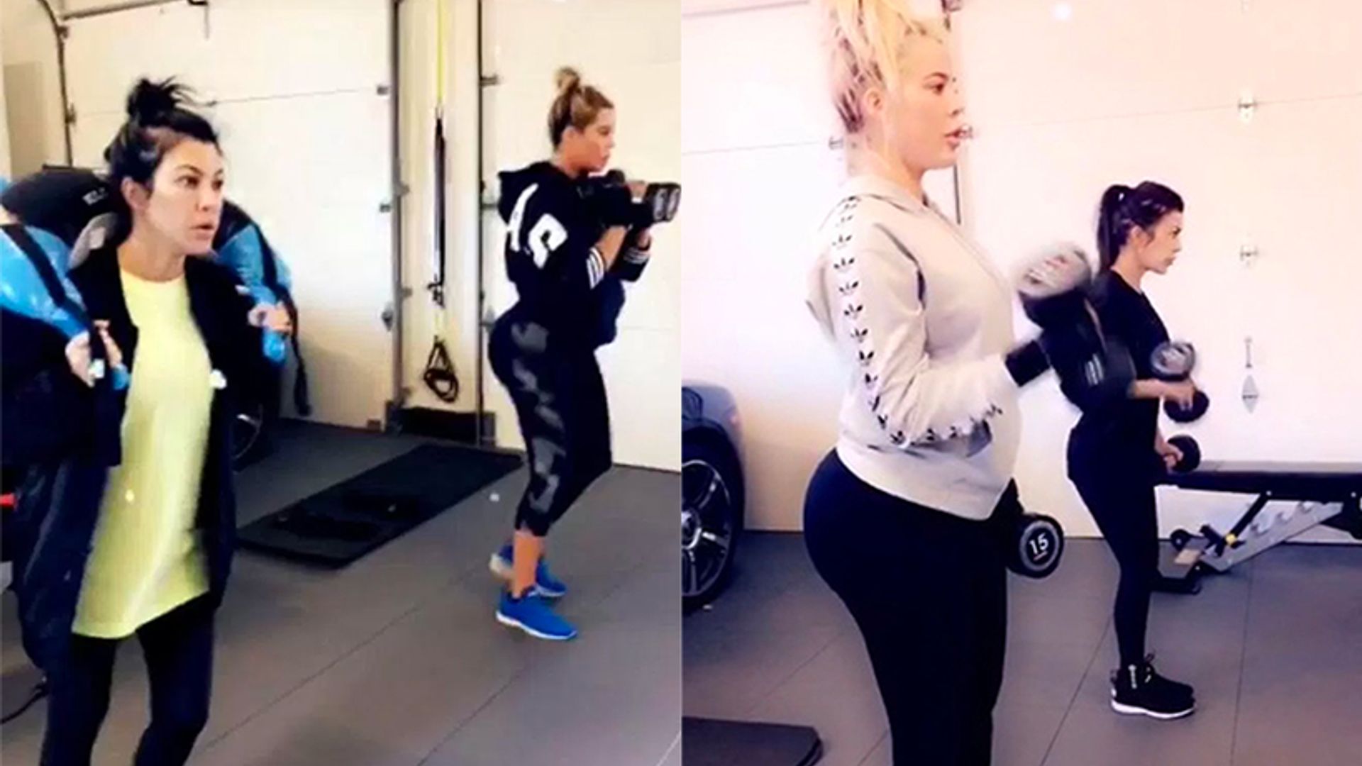 Why Khloe Kardashian is right to exercise while pregnant HELLO!