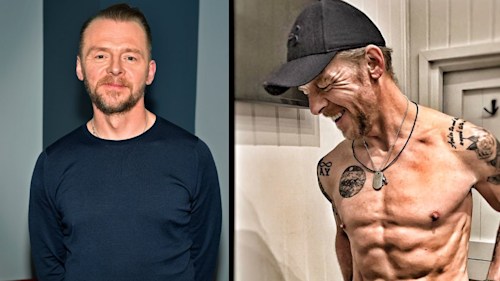 Simon Pegg reveals extreme weight loss body transformation