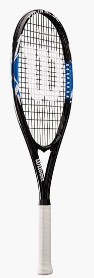 Slazenger Smash Tennis Racket Adult White/Black Sports Racquet 