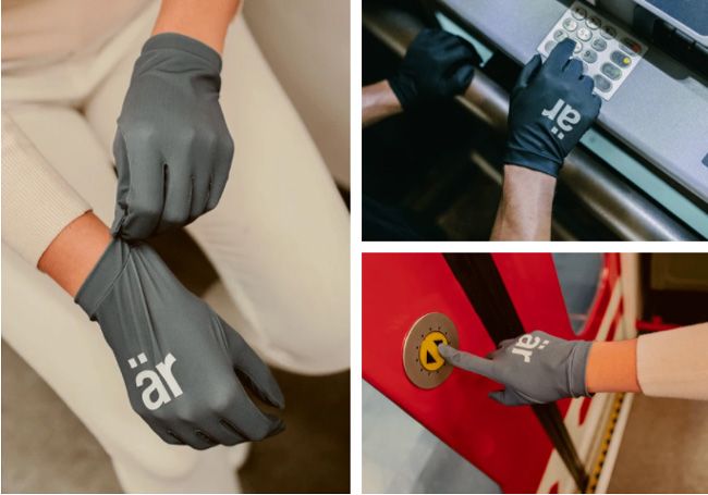 ar gloves self cleaning