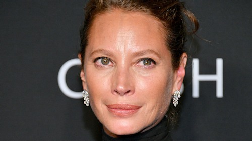Christy Turlington looks emotional following huge challenge with daughter Grace