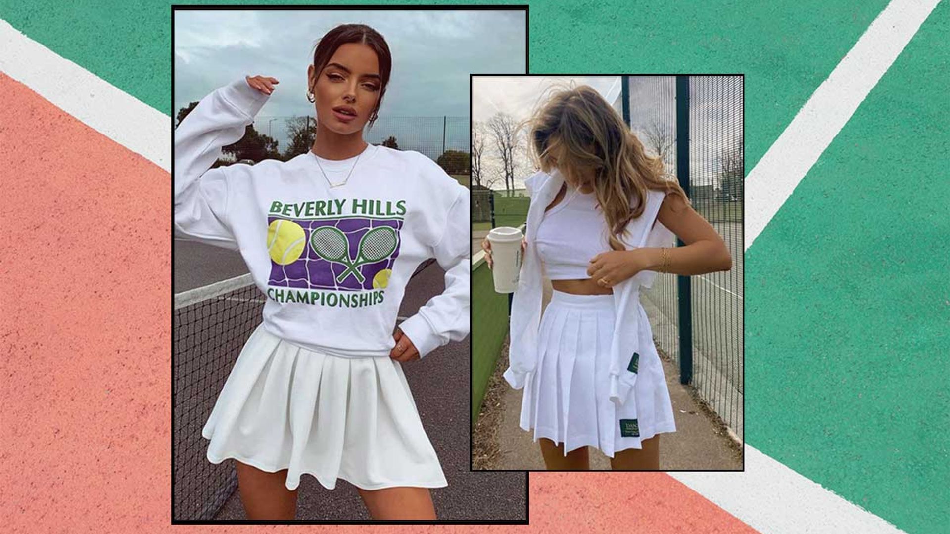 16 best tennis outfits for women 2023: Tennis skirts, Wimbledon style  dresses & MORE | HELLO!