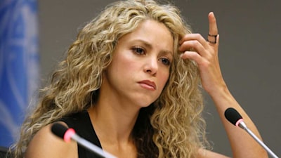 Shakira kisses her father's feet in touching video - watch