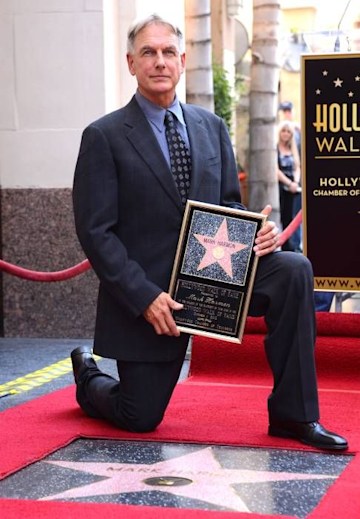 Gwiazda NCIS Mark Harmon na Hollywood Walk of Fame