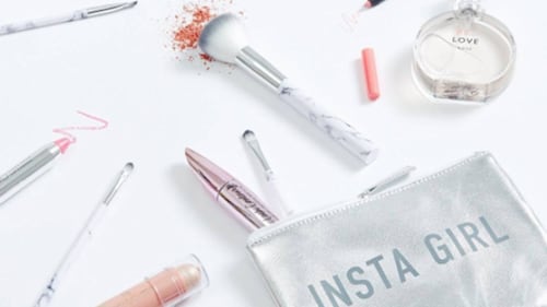 Primark's gorgeous £7 marble make-up brushes