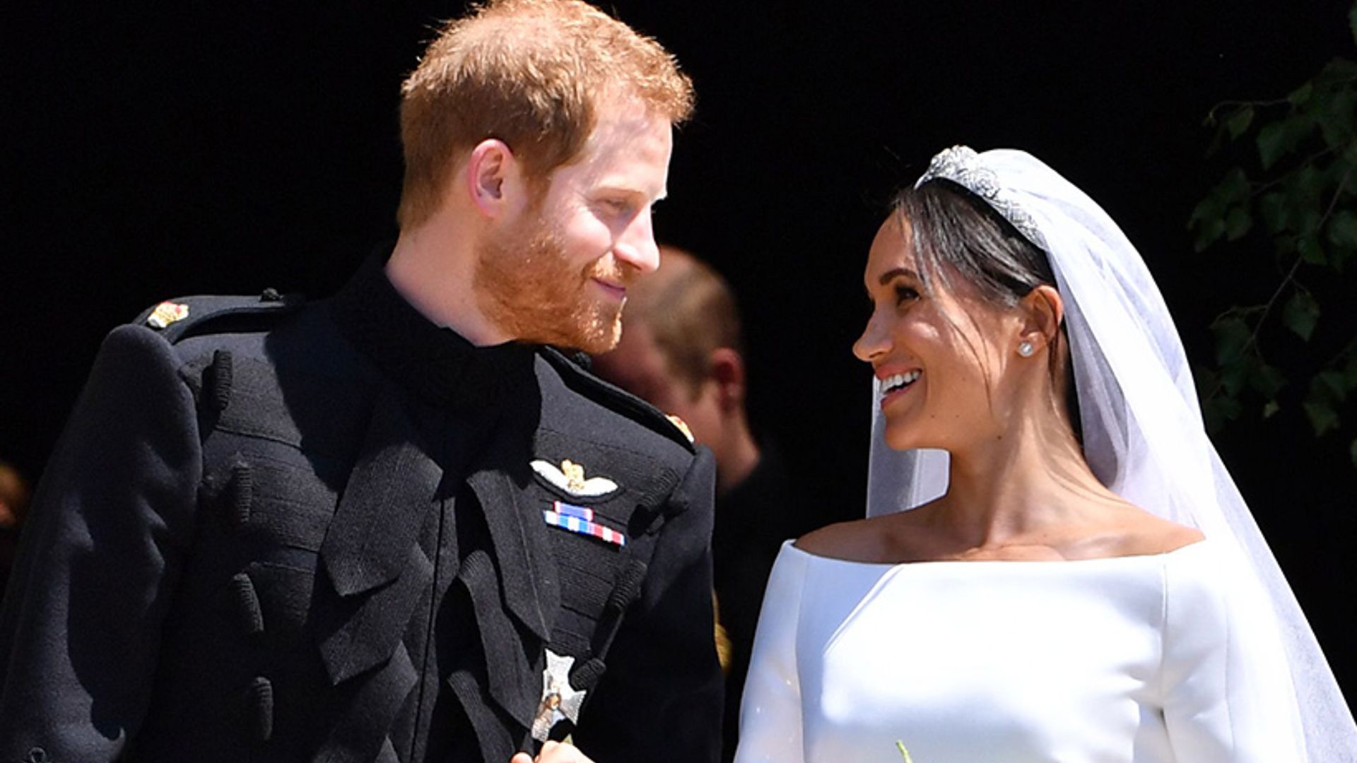 Prince Harry repeatedly thanked Meghan Markle's makeup artist on their