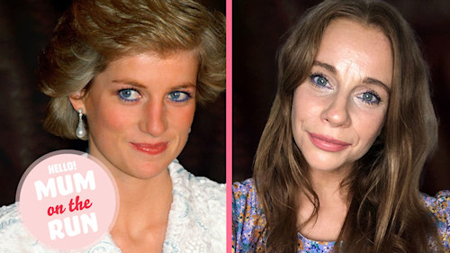 HELLO! Mum on the Run: Recreate Princess Diana's iconic blue eyeliner look