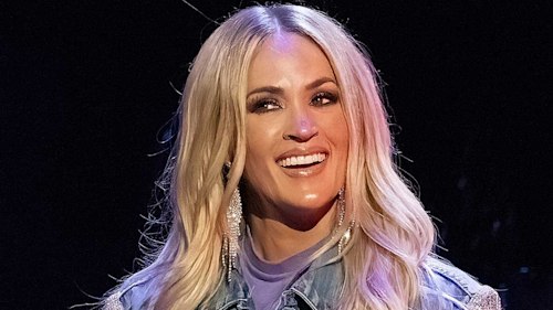 Carrie Underwood debuts glittering new beauty look – and just wow
