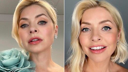 Holly Willoughby's makeup artist reveals dramatic brow transformation