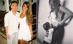 Lionel Messi expecting second baby with girlfriend Antonella Roccuzzo ...