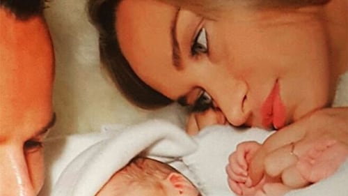 Noelle Reno and partner Nick Perks welcome baby boy – find out his adorable name