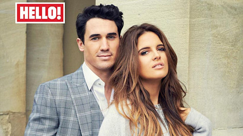 Watch Binky Felstead and Josh 'JP' Patterson announce pregnancy news in our cute video