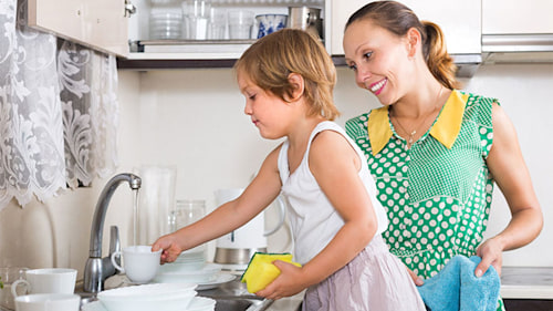 A guide to setting your children household tasks that could help their development
