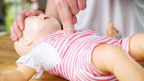 How to give CPR to a baby and toddler