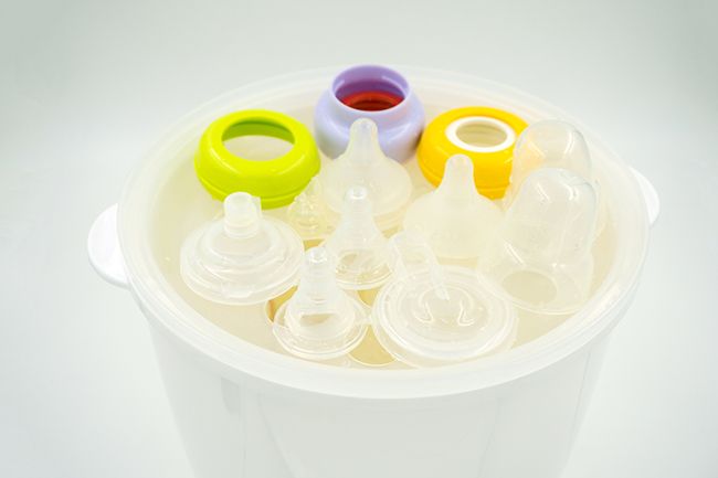 Milton Cold Water Steriliser Container Unit Baby Sterilising Bucket 