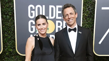 Seth Meyers and his wife Alexi