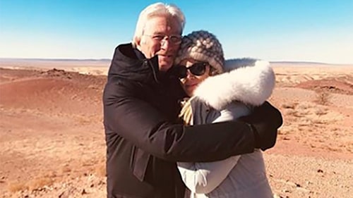 The unique way Richard Gere and wife Alejandra confirmed pregnancy