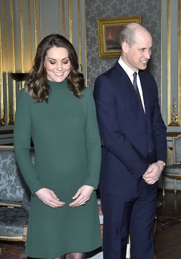 All the times Kate Middleton lovingly cradled her baby bump | HELLO!