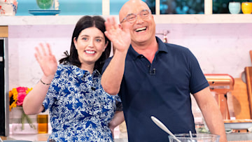 gregg wallace and wife anna on this morning