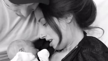 stacey solomon shares photo of her baby
