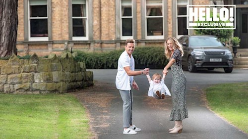 Exclusive: Danny Jones and wife Georgia open up about life with son Cooper as they revist wedding venue