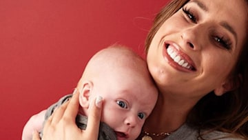 stacey solomon with baby rex