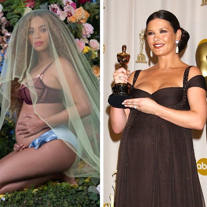 9 Months Pregnant Nude Black - Celebrity pregnancy photos: 12 of the most iconic baby bump pictures of all  time | HELLO!