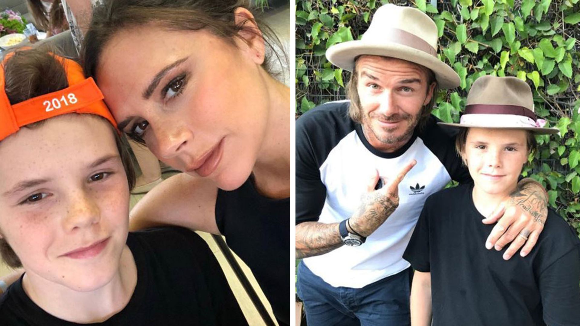 Victoria and David Beckham share unseen photos of son Cruz to celebrate ...