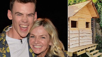 Zoe Ball unveils son Woody Cook's handmade garden cabin - and fans are ...