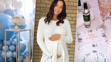 rochelle humes baby shower