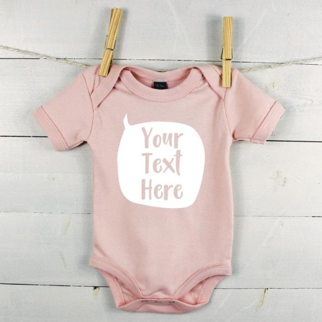 Personalised Baby grow/Sleepsuit...Message as in picture advertised or different 