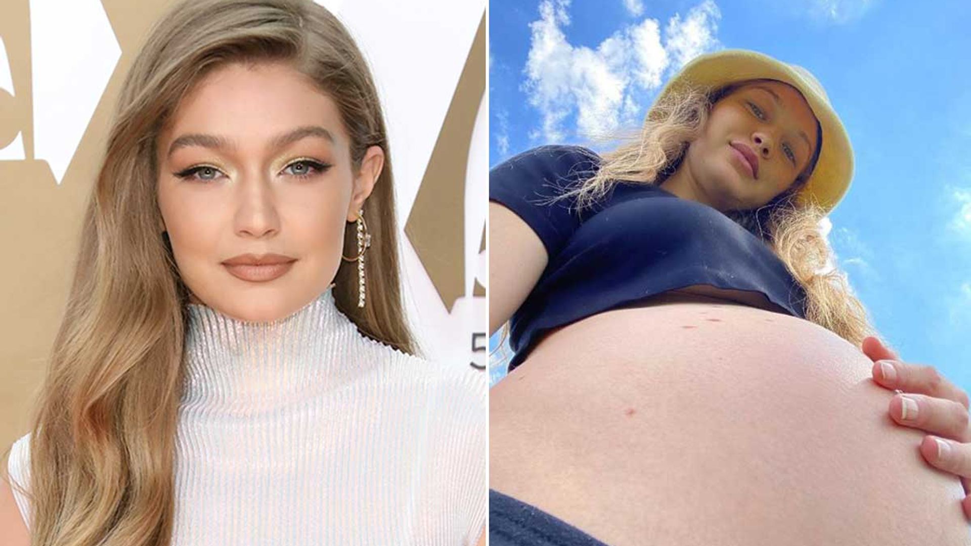 Gigi Hadid just shared the sweetest baby bump photos ahead of giving