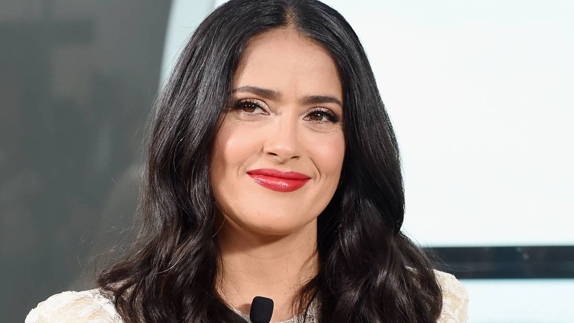 Salma Hayek stuns fans with baby bump photo as she marks special family ...