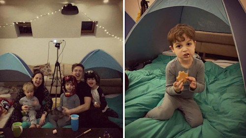 Giovanna and Tom Fletcher throw epic home camping birthday party – and it’s so easy to copy