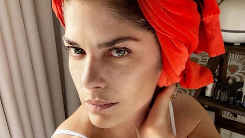 Selma Blair shares rare photo with son Arthur – and he's her double