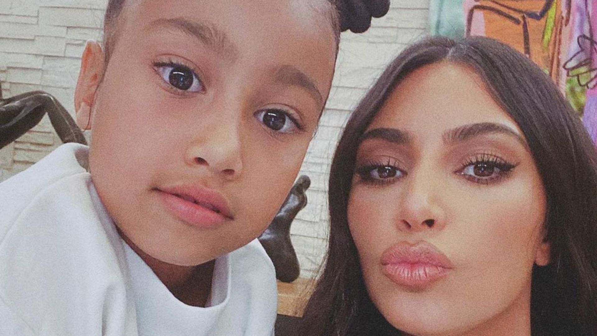 Kim Kardashian shares adorable family photo with children to mark