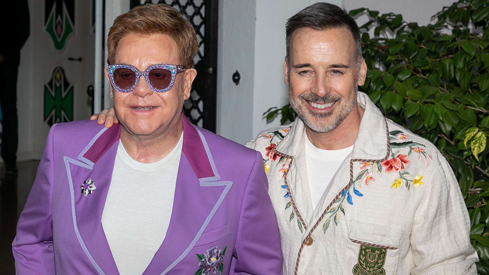 Elton John's sons star in rare family photo on Easter Sunday HELLO!