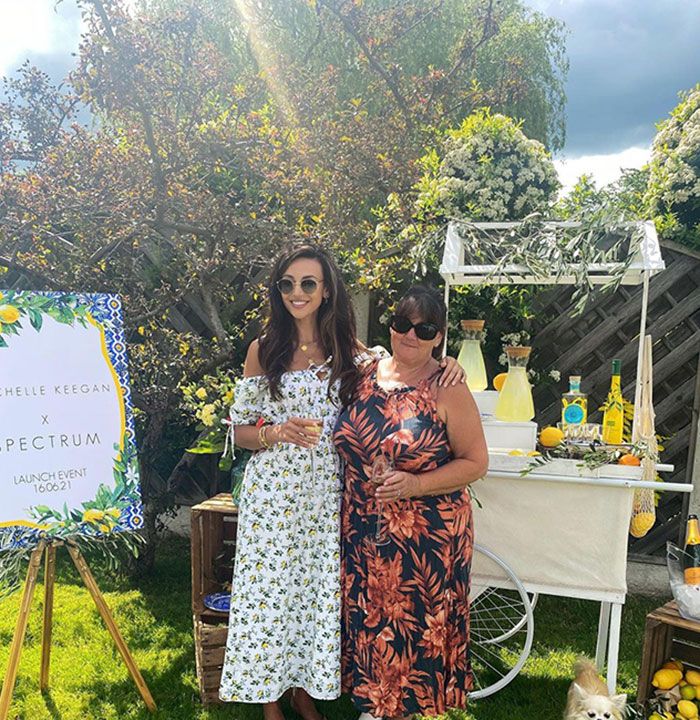 michelle keegan lemon dress