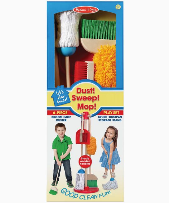 toy dustpan and brush argos