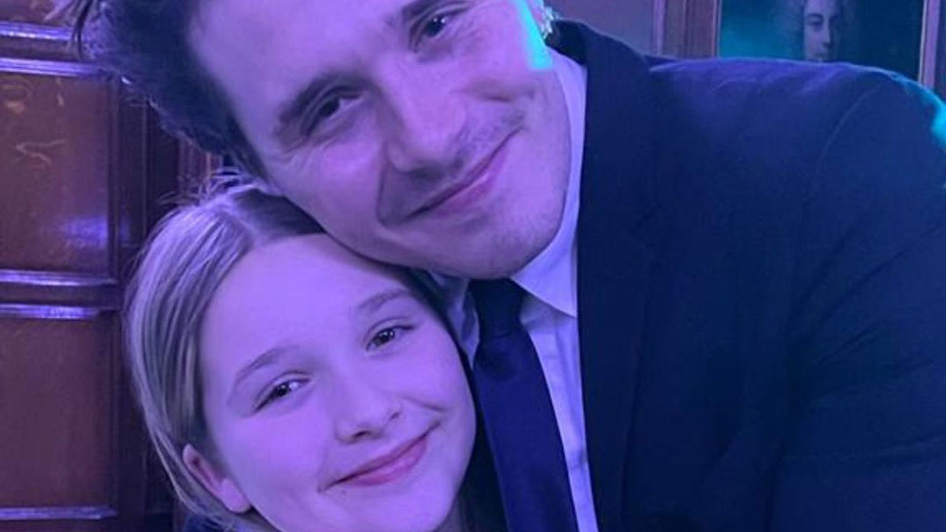 Victoria Beckham's daughter Harper is the cutest bridesmaid in adorable(02)