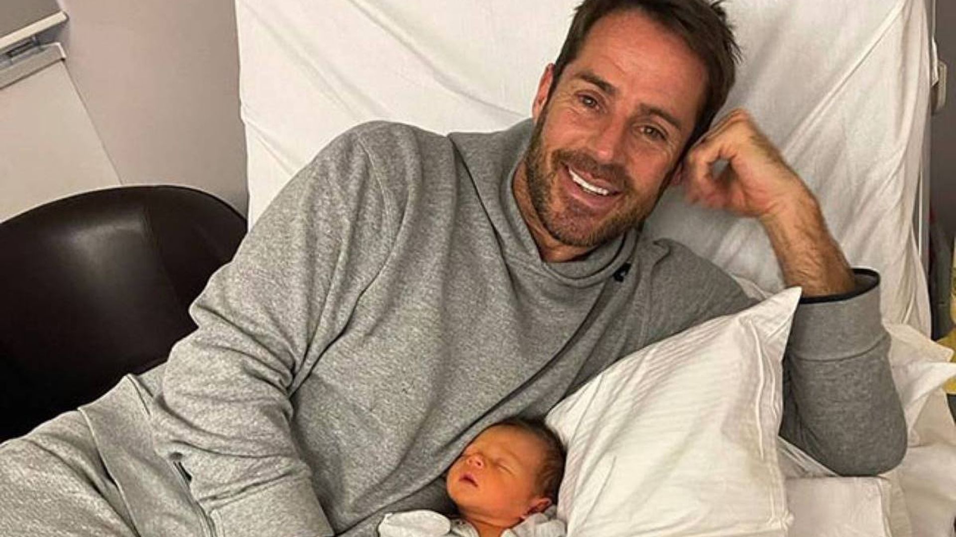 Jamie Redknapp's Baby Son Raphael Takes After His Dad In Adorable New ...