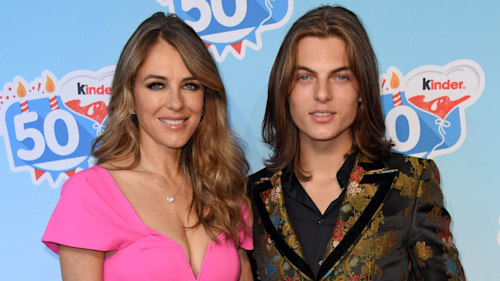 Elizabeth Hurley celebrates son Damian's birthday with rare childhood pictures
