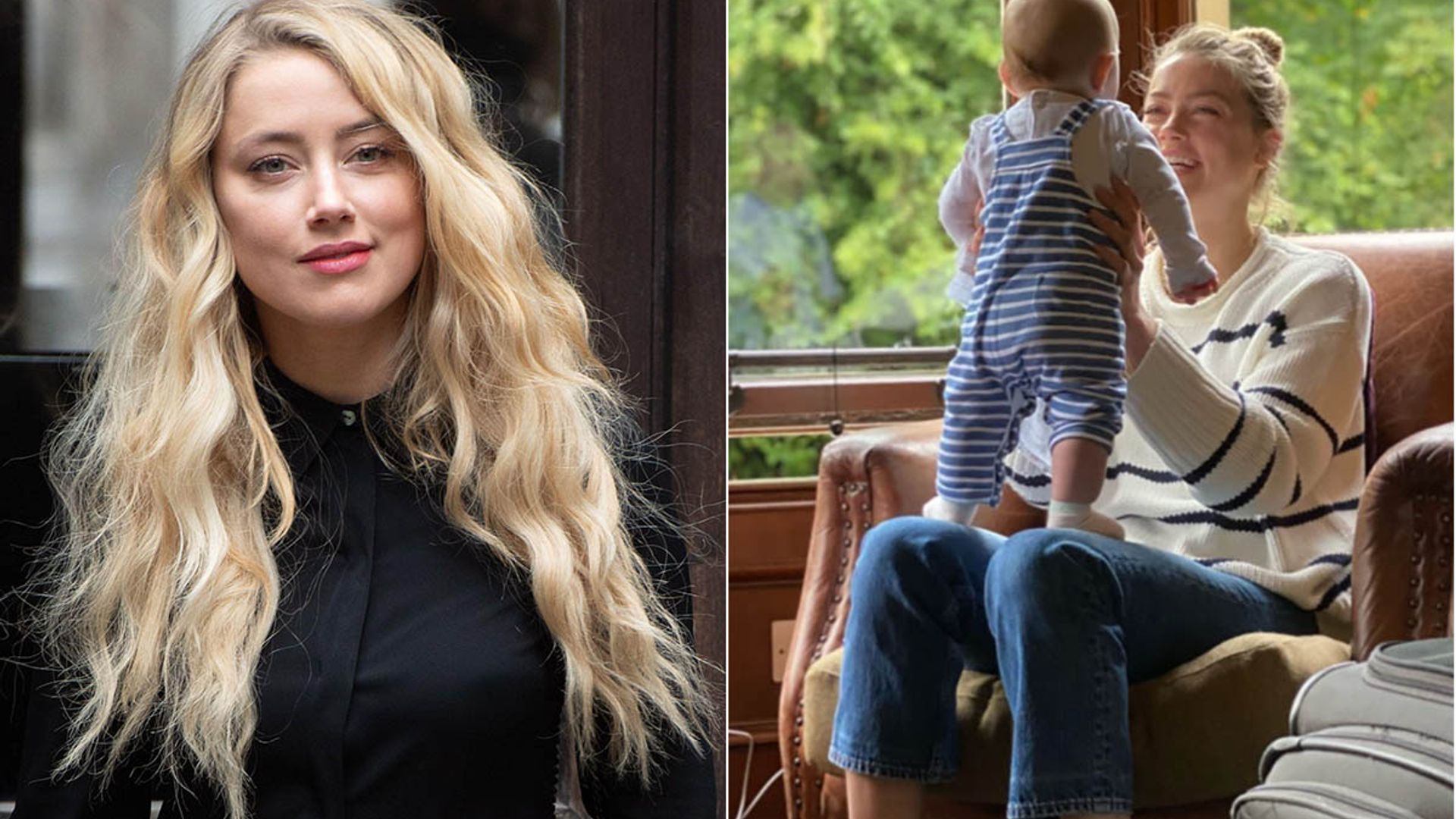 Amber Heard's baby girl: 9 ultra-rare photos of actress' daughter | HELLO!