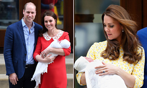 Revealed: Duchess Kate's birth stories with babies George, Charlotte and Louis