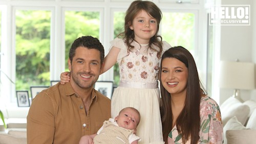 Shayne Ward and fiancée Sophie Austin introduce baby boy and reveal his name