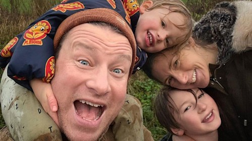 Jamie Oliver's son River sparks comments in adorable new video at family home