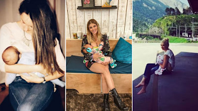 18 celebrity mums who celebrate breastfeeding