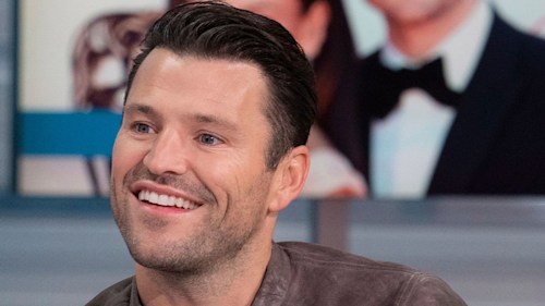 Mark Wright poses in bed with precious newborn - see photos