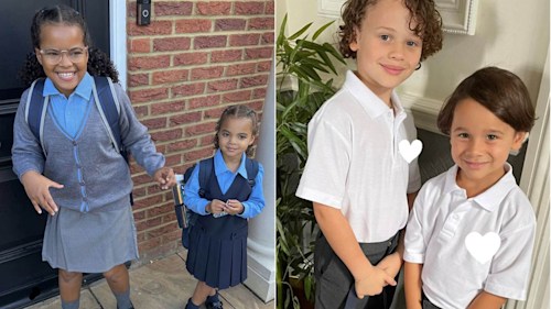Celebrity kids back to school 2022! Coleen Rooney, Holly Willoughby, Rochelle Humes and more